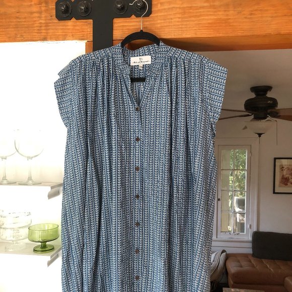 Indian printed shirt dress - Picture 3 of 4